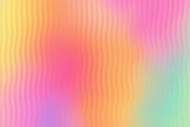 Holographic Gradient Background with Rippled Vertical Ribs