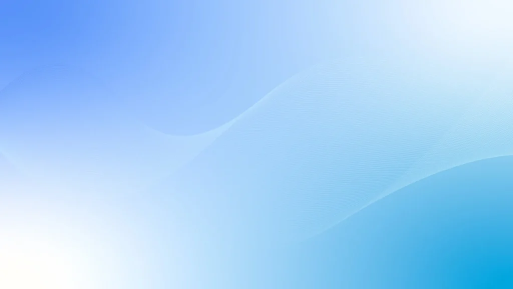 Light Blue Background For Google Slides With A Soft White Glow