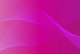 Magenta Pink Background For PowerPoint With A Mesh Wave Curve