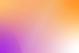 Orange Purple Background For PowerPoint With A Curved Mesh Line