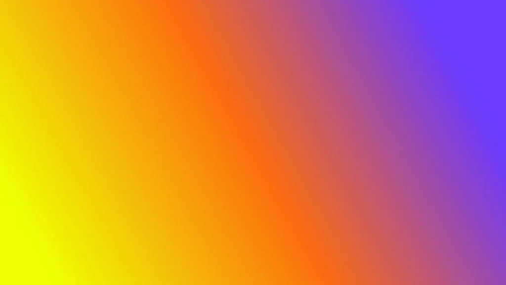 Colorful Gradient Background for PowerPoint in Yellow to Purple