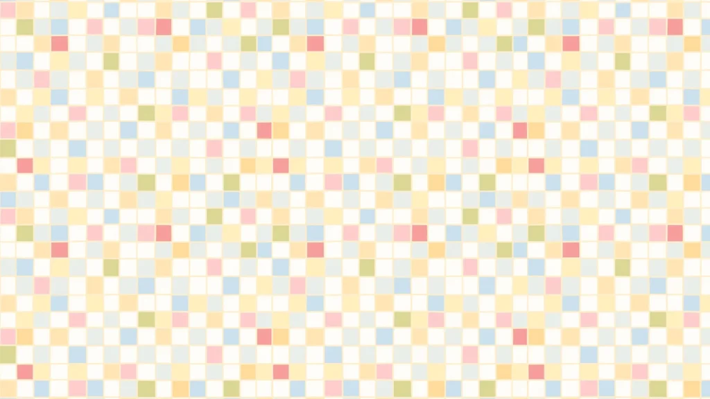 Pastel Checkered Background for Google Slides Mini Mosaic
