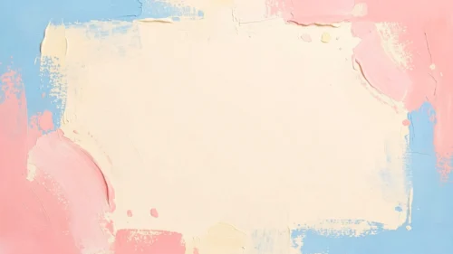 Pastel Paint Textured Frame Background for PowerPoint
