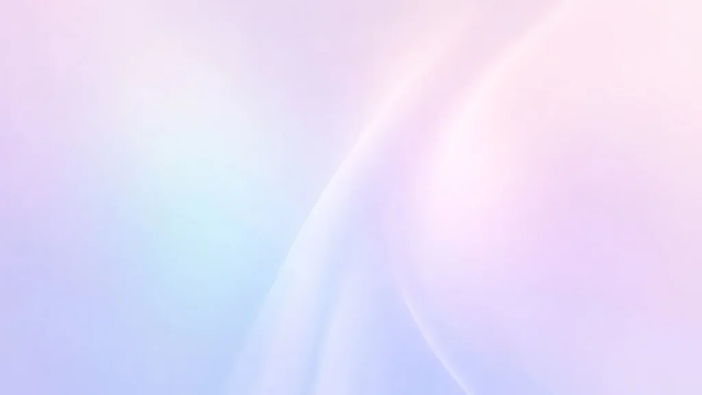 Pastel Gradient Background for PowerPoint with a Glowing Curve