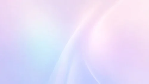 Pastel pink and blue gradient background for PowerPoint with a glowing light curve
