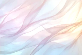 Pastel Silk Background For PowerPoint With Backlit Sheer Fabric