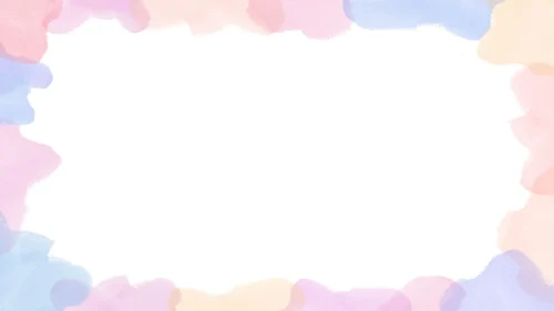 Pastel Cloud Frame Background with Soft Brushstroke Edges Pastel Cloud Frame Background with Soft Brushstroke Edges
