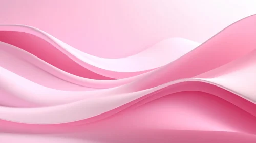 Pink Background For Google Slides With Silky Layered Curves Pink Background For Google Slides With Silky Layered Curves