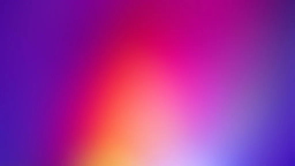 Purple Pink Gradient Background For PowerPoint With A Warm Orange Glow