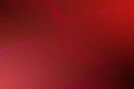 Red Background For PowerPoint With A Crimson Wave Curve
