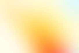 Orange Gradient Background For PowerPoint With A Soft Blue Corner Glow