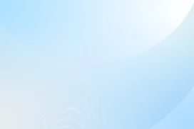 White Blue Background For PowerPoint With Concentric Arc Lines