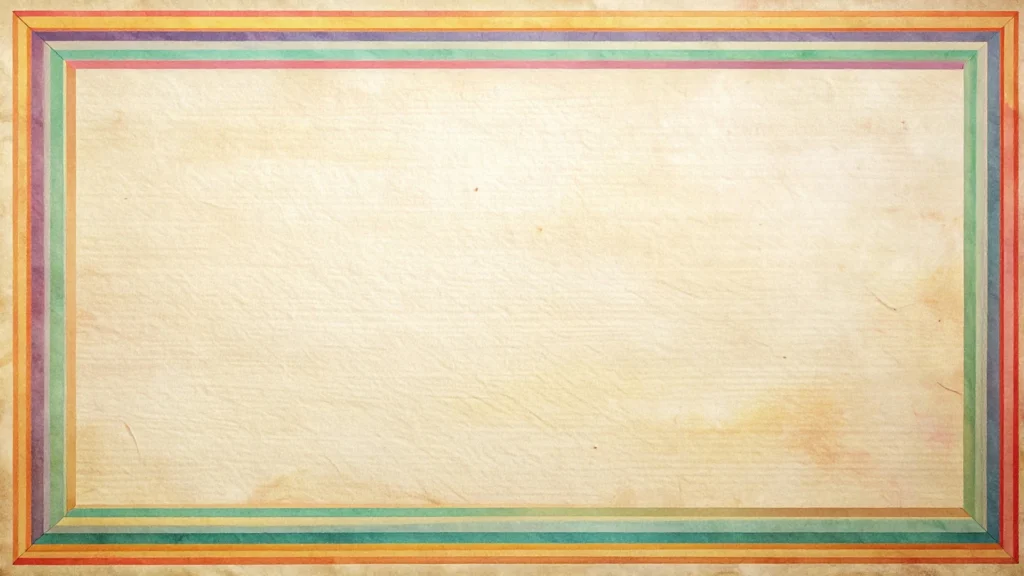 Vintage Paper Frame Background For PowerPoint With Angled Corners Vintage Paper Frame Background For PowerPoint With Angled Corners