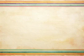 Vintage Paper Frame Background For PowerPoint With Angled Corners