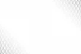 White Background For PowerPoint With Hexagon Corner Accents