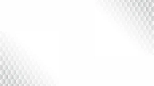 White Background For PowerPoint With Hexagon Corner Accents White Background For PowerPoint With Hexagon Corner Accents