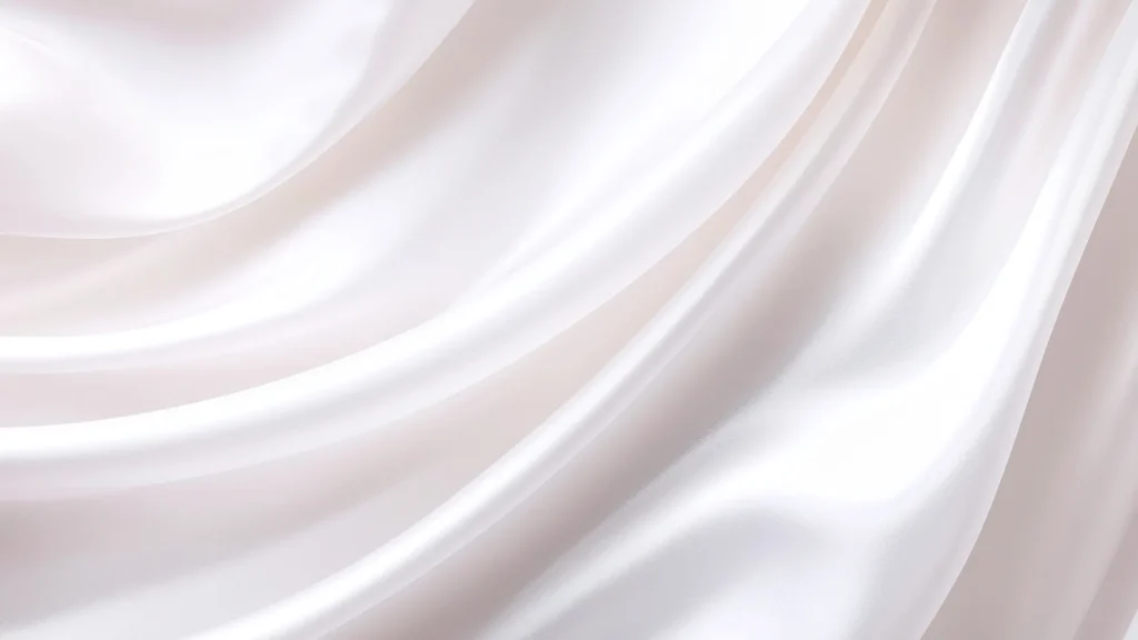 White Satin Background For Google Slides With A Radiating Swirl