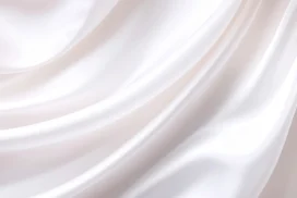 White Satin Background For Google Slides With A Radiating Swirl