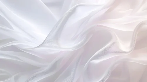 White Silk Background For PowerPoint With A Wind-Blown Chiffon Veil White Silk Background For PowerPoint With A Wind-Blown Chiffon Veil