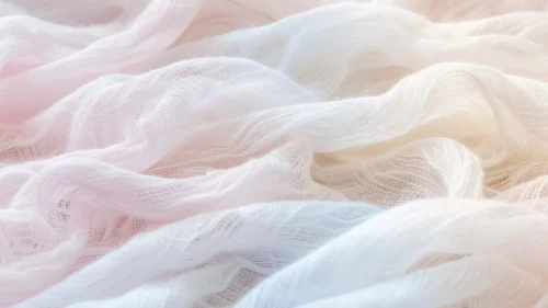 White Silk Background For Google Slides With A Gauzy Weave White Silk Background For Google Slides With A Gauzy Weave