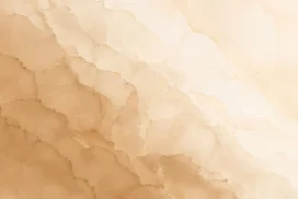 Beige Marble Background for PowerPoint with Caramel to Cream Scalloped Veins