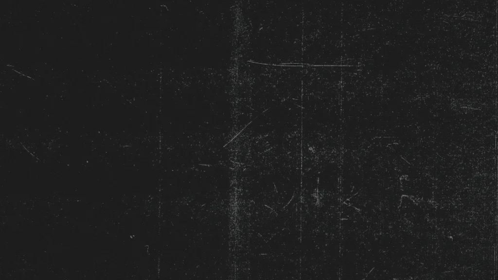 Black Chalkboard Background for PowerPoint with Fine Scratches and Faint Vertical Dust Streaks