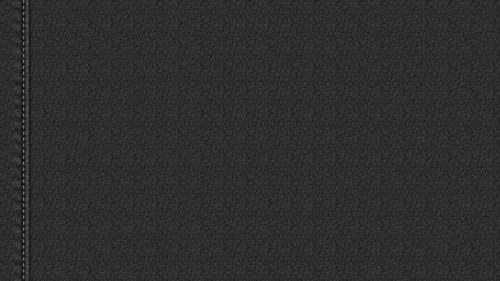 Black Leather Background For PowerPoint With A Pebbled Grain And Stitched Seam Black Leather Background For PowerPoint With A Pebbled Grain And Stitched Seam