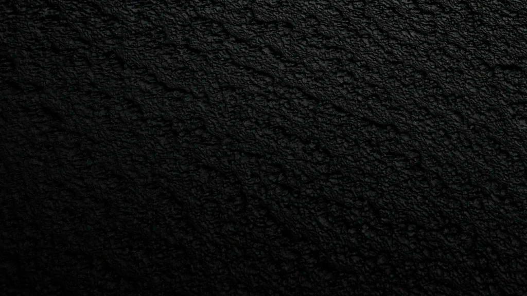 Black Texture Background For PowerPoint With A Charcoal Stone Sheen