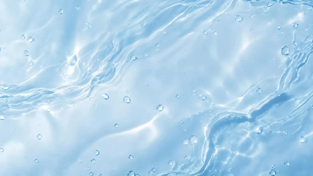 Water Texture Background For Google Slides With Flowing Ripples