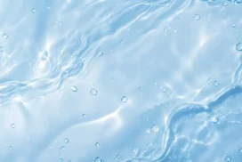 Water Texture Background For Google Slides With Flowing Ripples
