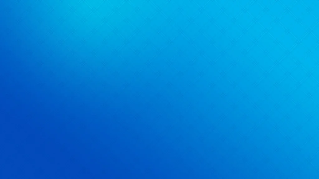Blue Gradient Background for PowerPoint with a Sky Blue Glow and a Faint Diamond Weave
