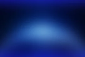 Blue Glow Gradient Background for PowerPoint with a Pale Spotlight and Cobalt Edges