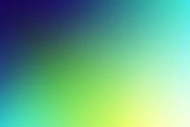 Colorful Gradient Background For PowerPoint From Deep Indigo Through Lime To A Pale Aqua Glow
