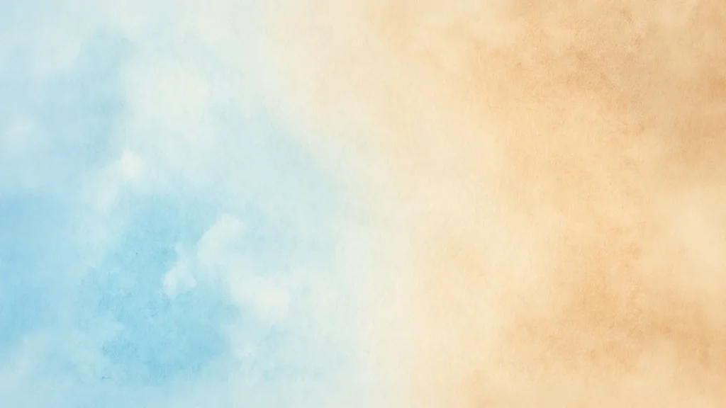 Blue Orange Watercolor Texture Background for PowerPoint