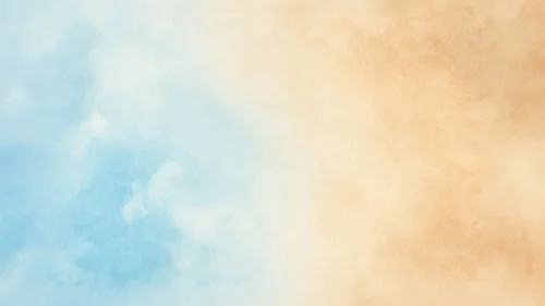 Blue Orange Watercolor Texture Background for PowerPoint