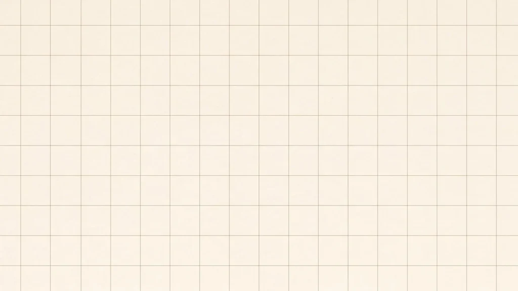Cream Grid Paper Background for Google Slides with Thin Tan Square Lines on Ivory
