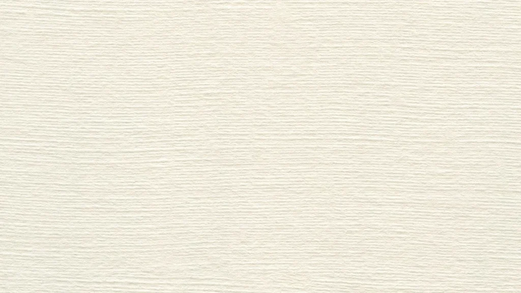 Cream Texture Background for PowerPoint with Fine Horizontal Paper Fibers on Warm Off-White