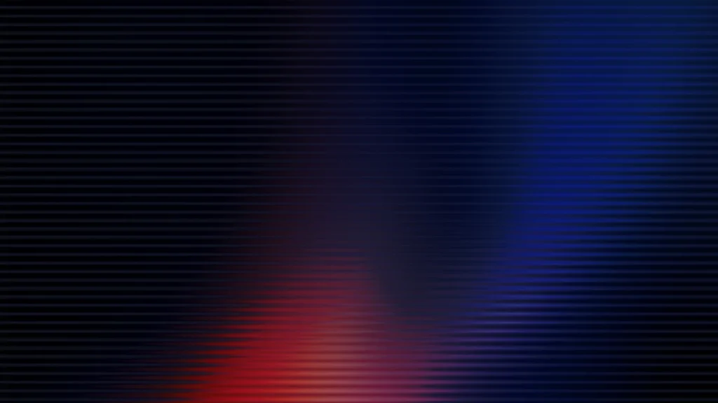 Dark Red Blue Glow Background For PowerPoint With A Light Streak