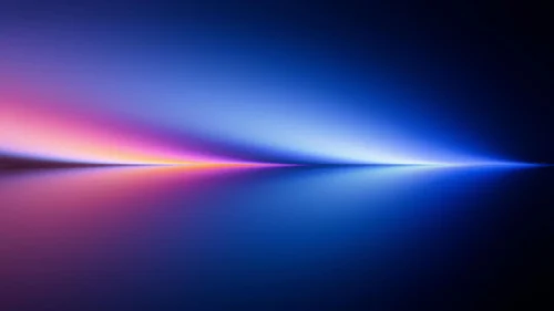 Dark Blue Background for PowerPoint with a Horizon Light Trail Dark Blue Background for PowerPoint with a Horizon Light Trail