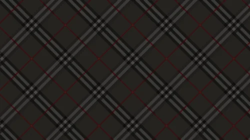 Dark Grey Tartan Plaid Background for PowerPoint with Black Stripes and Red Threads Dark Grey Tartan Plaid Background for PowerPoint with Black Stripes and Red Threads