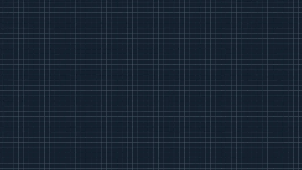 Dark Blue Grid Background for PowerPoint with a Fine Graph Paper Pattern