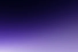 Dark Purple Gradient Background For PowerPoint Fading From Near Black Navy To A Pale Lavender Horizon