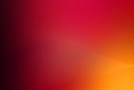 Dark Red Gradient Background For PowerPoint With A Black Left Edge And Amber Glow