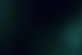 Dark Teal Background for Google Slides with Two Glowing Light Blooms on Near-Black