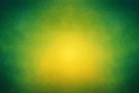 Green Yellow Background for PowerPoint with a Glowing Center