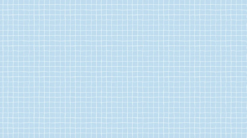 Graph Paper Butters Blue Grid Background for Google Slides with a Hand-Drawn White Grid on ...