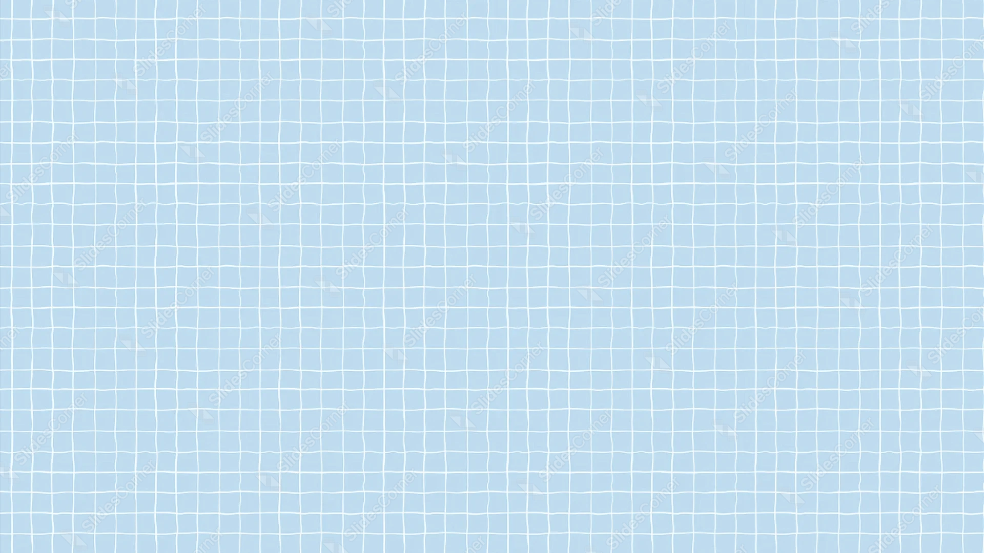 Graph Paper Butters Blue Grid Background for Google Slides with a Hand-Drawn White Grid on ...