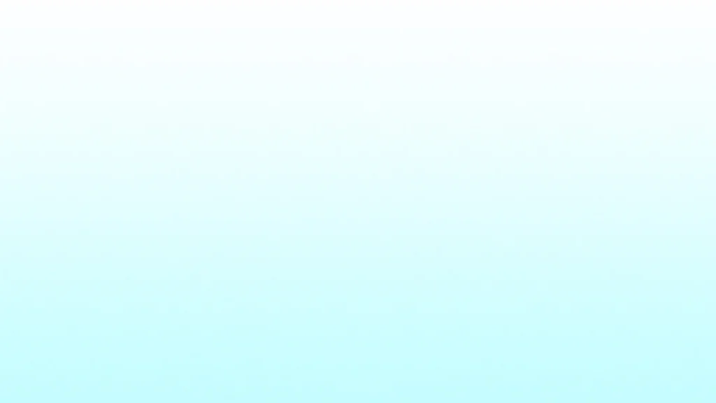 Light Blue Background for PowerPoint with a Vertical White to Icy Aqua Gradient