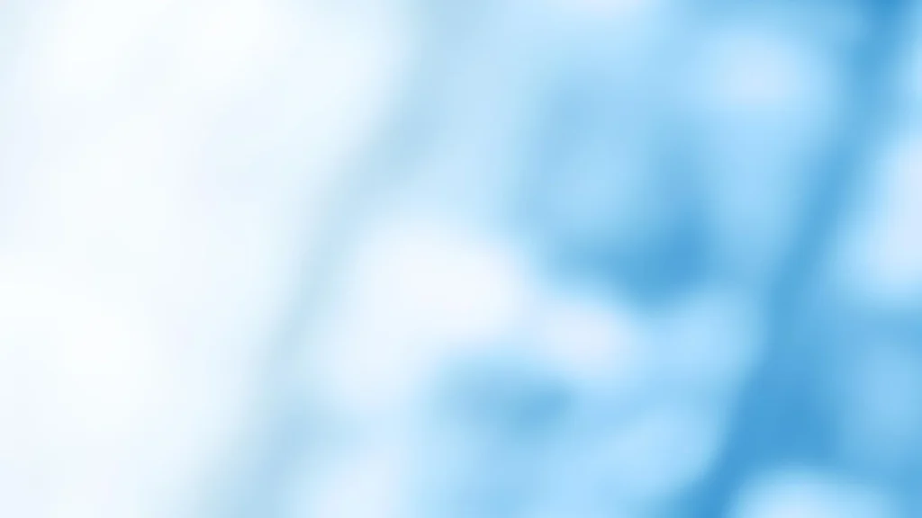 Light Blue Background for Google Slides with Blurred White Fade