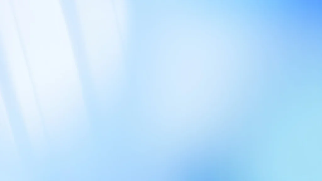 Light Blue Gradient Background for PowerPoint with Light Streaks
